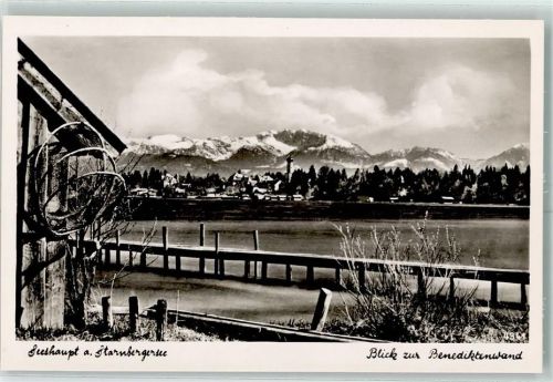 82402 W8124 Seeshaupt - Benediktenwand Starnberger See