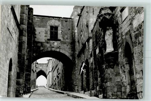 Rhodos 1958 Gasse