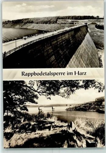 Hasselfelde Rappbodetalsperre Staumauer