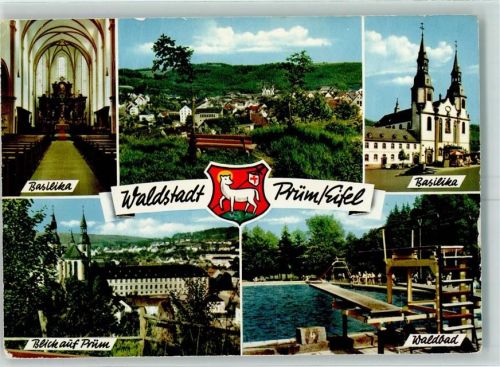 Prüm Basilika Altaransicht Schwimmbad