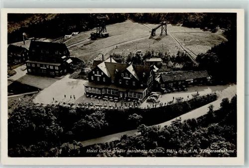 Schmalkalden Hotel Gotha Fliegeraufnahme Gasthausstempel