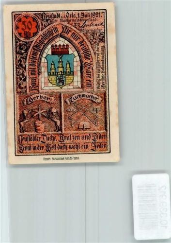 Neustadt 50 Pfennig Notgeld Schloß
