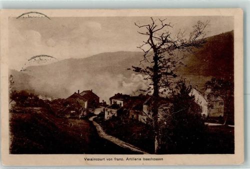 Vexaincourt 1916 Feldpost WK I Nr. 126