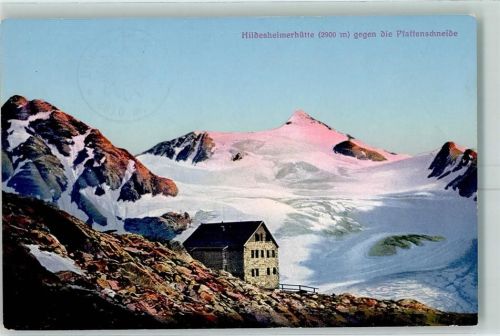 Hildesheimer Hütte Beschreibung aufgeklebt