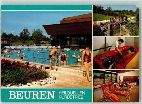 Beuren Heilquellen Schwimmbad Kneippbecken Kuranwendung