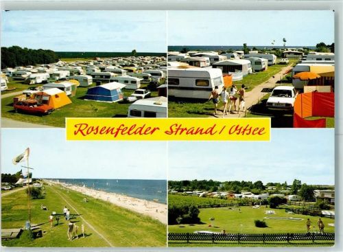Grube Campingplatz Rosenfelder Strand Minigolfanlage
