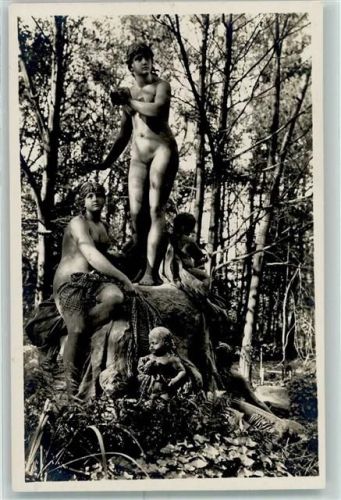 Karlsruhe Nymphengruppe Bildhauer Heinrich Weltring Verlag Moos Nr. 5432 AK