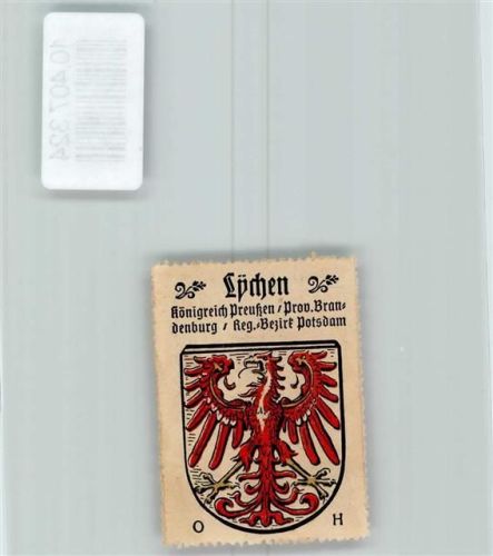 Lychen Vignette Wappen Kaffee Hag 1920-1940
