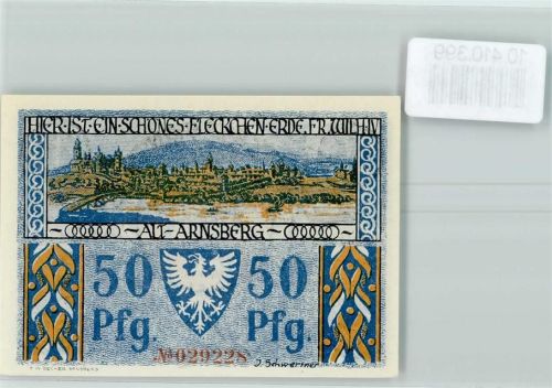 Arnsberg Notgeld