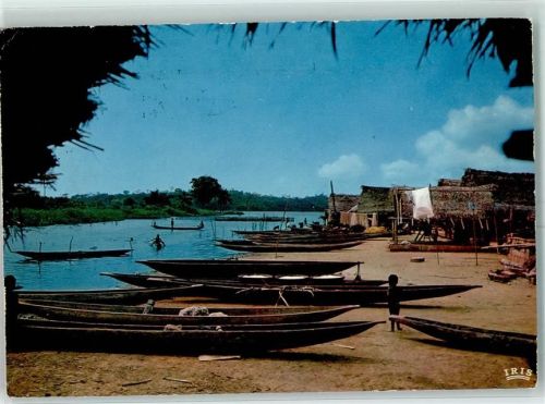 Dakar 1971 Boote Dorf Lacustre