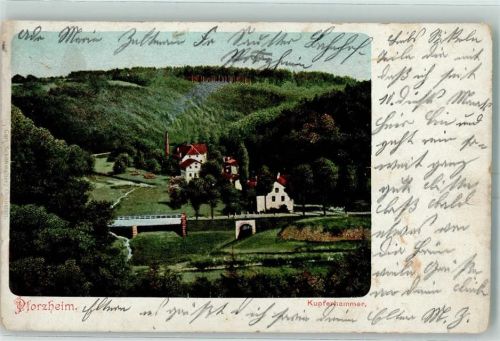 Pforzheim 1908 Kupferhammer