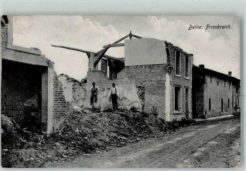 Beine 1915 Feldpost WK I 14. Armee-Korps