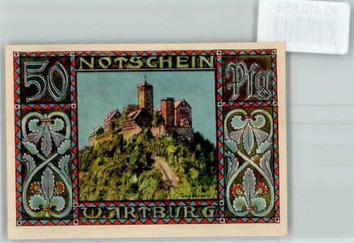 Wartburg Notgeld Tiergestalten