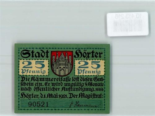 Höxter Notgeld
