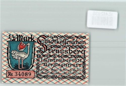Strausberg Notgeld Landsberger Torturm