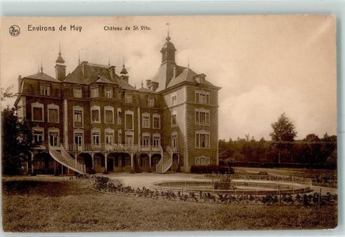 Huy 1916 Schloss Chateau de St. Vitu Feldpost WK I