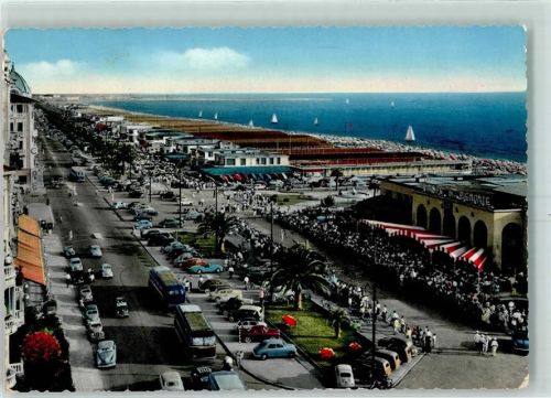 Viareggio Viali lungomare Meerpromenade