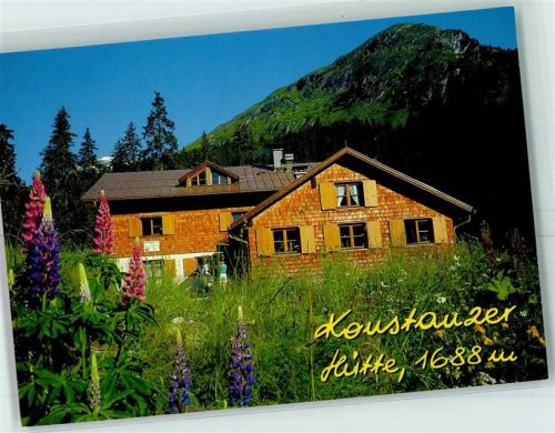Konstanzer Hütte Beschreibung aufgeklebt Hüttenstempel