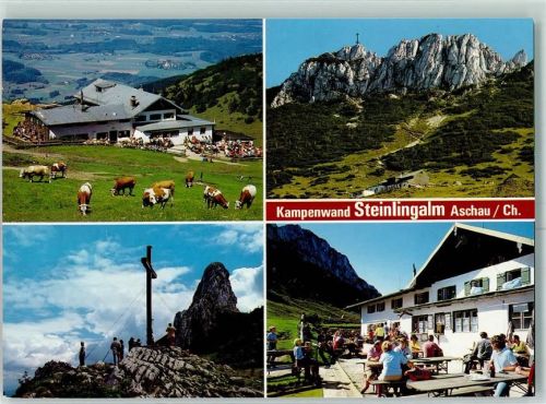 Steinlingalm Kampenwand Hüttenstempel