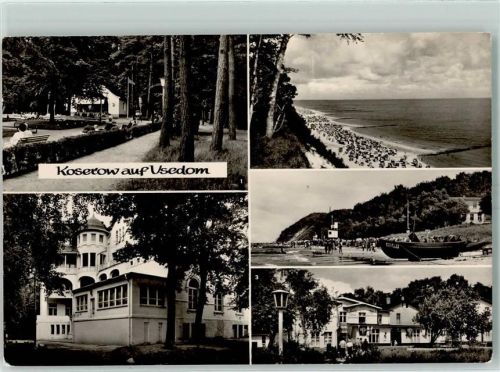 Koserow Kurplatz Erholungsheim Walter Ulbricht Gasthaus Keich