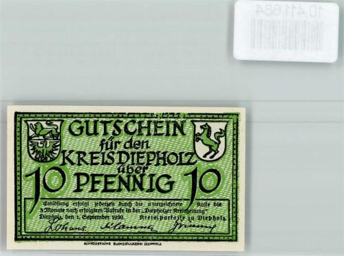 Diepholz Notgeld Gänse