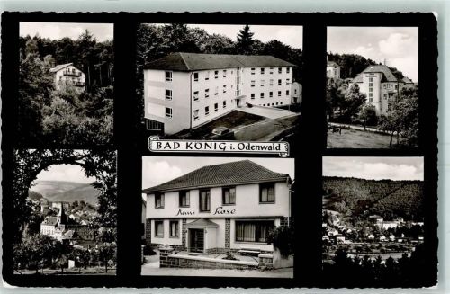 Bad König Odenwald Sanatorium Haus Waldeck Haus Dr. Zimper Haus Rose