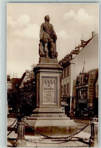 Offenburg Sir Francis Drake - Denkmal