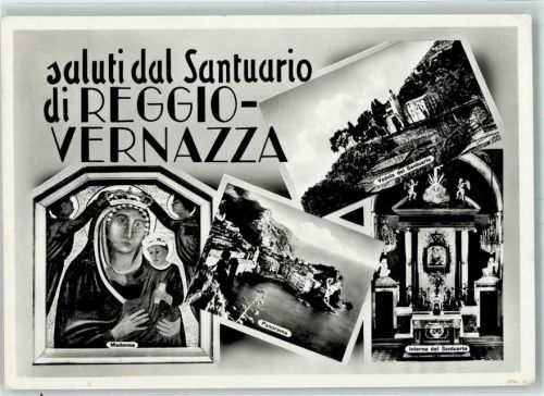 Vernazza Santuario Madonna Interno del Santuario Veduta des Santuario