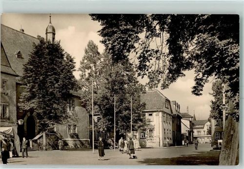 99610 O5230 Sömmerda - Marktstraße Rathaus