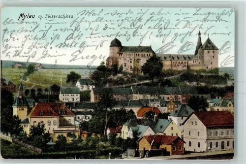 Mylau 1908 Kaiserschloß