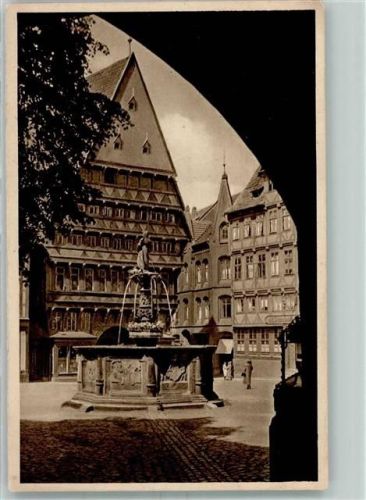 Hildesheim Knochenhauer Amtshaus Brunnen