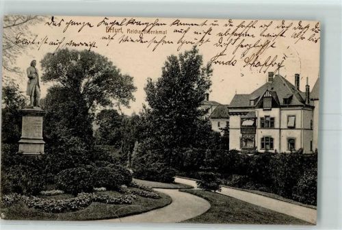 Erfurt Parkanlage Reichhardtdenkmal