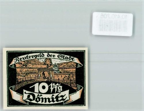 Dömitz Notgeld