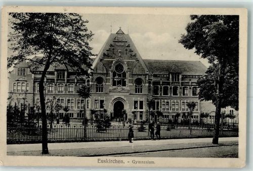 Euskirchen 1915 Gymnasium Uhr Kinder