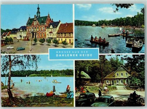 Dahlen Rathaus Waldbad Schmannewitz Dammühlenteich Hospitalhütte