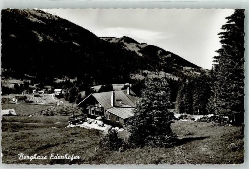 87544 W8976 Gunzesried - Berghaus Edenhofer Bes. P. Diesch