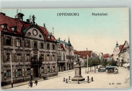 Offenburg Marktplatz Denkmal