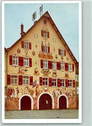 Horb Rathaus Fassadenmalerei