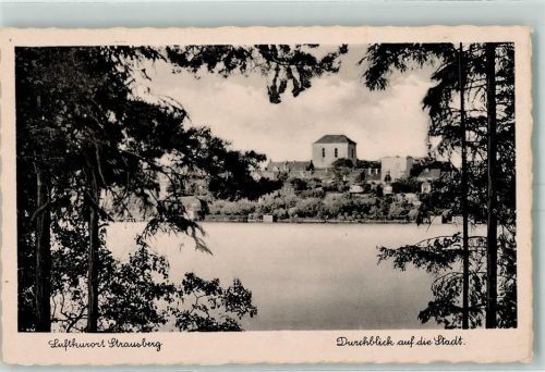 Strausberg Durchblick auf die Stadt
