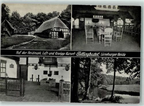 Fallingbostel Hof der Heidmark Reethaus Innenansichten Speiseraum Offene Feuerstelle