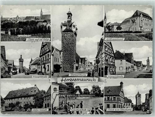 Herzogenaurach Altes Schloß Schwimmbad Türmersturm Liebfrauenhaus