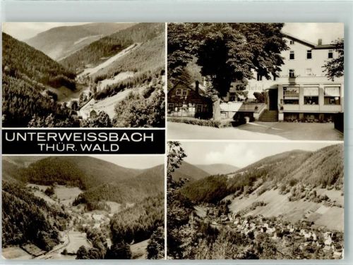 Unterweißbach Mehrbildkarte Thüringer Wald