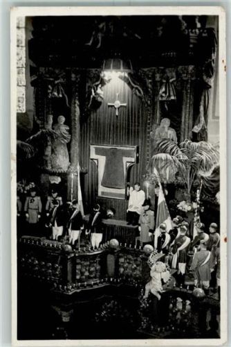 Trier 1933 Eröffnungsfeier bei der Ausstellung des hl. Rocks im Dom