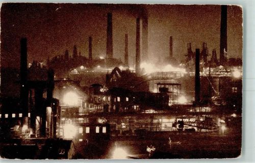 Völklingen Eisen Werke Nachtaufnahme