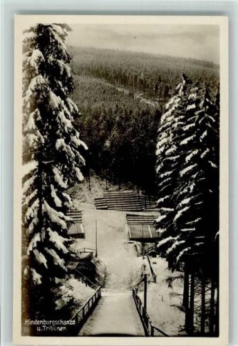 Oberhof Hindenburgschanze ca 1936 AK