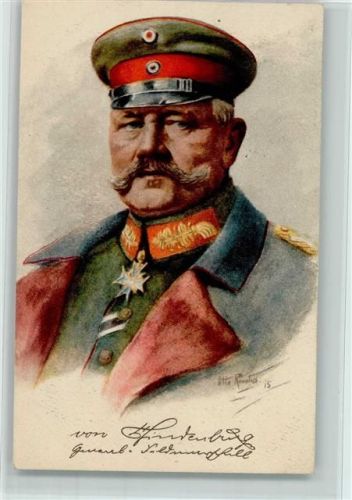 in Uniform mit Orden - signiert Otto Renatus