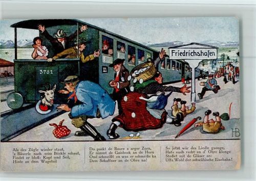 Schwäb. Eisenbahn - Schwerdtfeger Serie 219 Nr. 4 AK