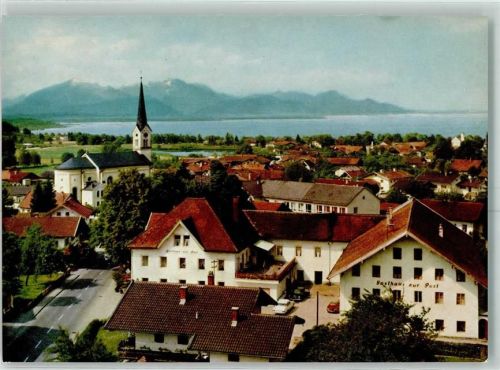 Chieming Gasthaus zur Post Chiemsee Hochplatte Kampenwand