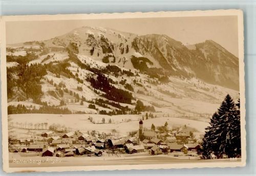 Rettenberg Ortsansicht Winteraufnahme