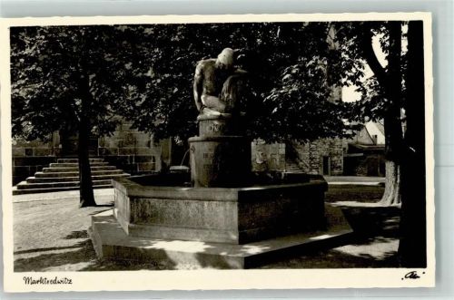 Marktredwitz Brunnen Denkmal 1.Weltkrieg